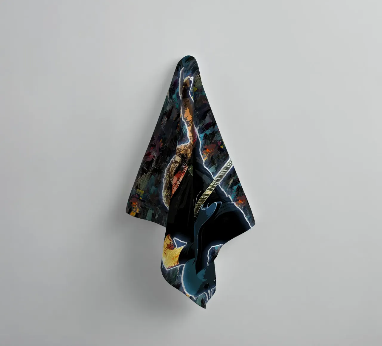 Dave Ghrol Tempi come questi asciugamano da bagno da neonartroom