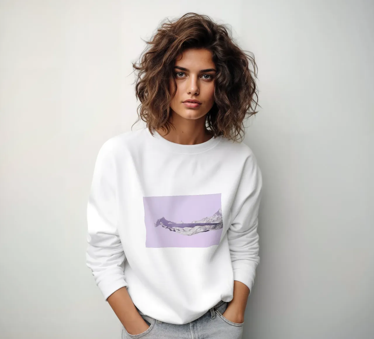 Mountains 2 sweatshirt by Julian Wolkenstein