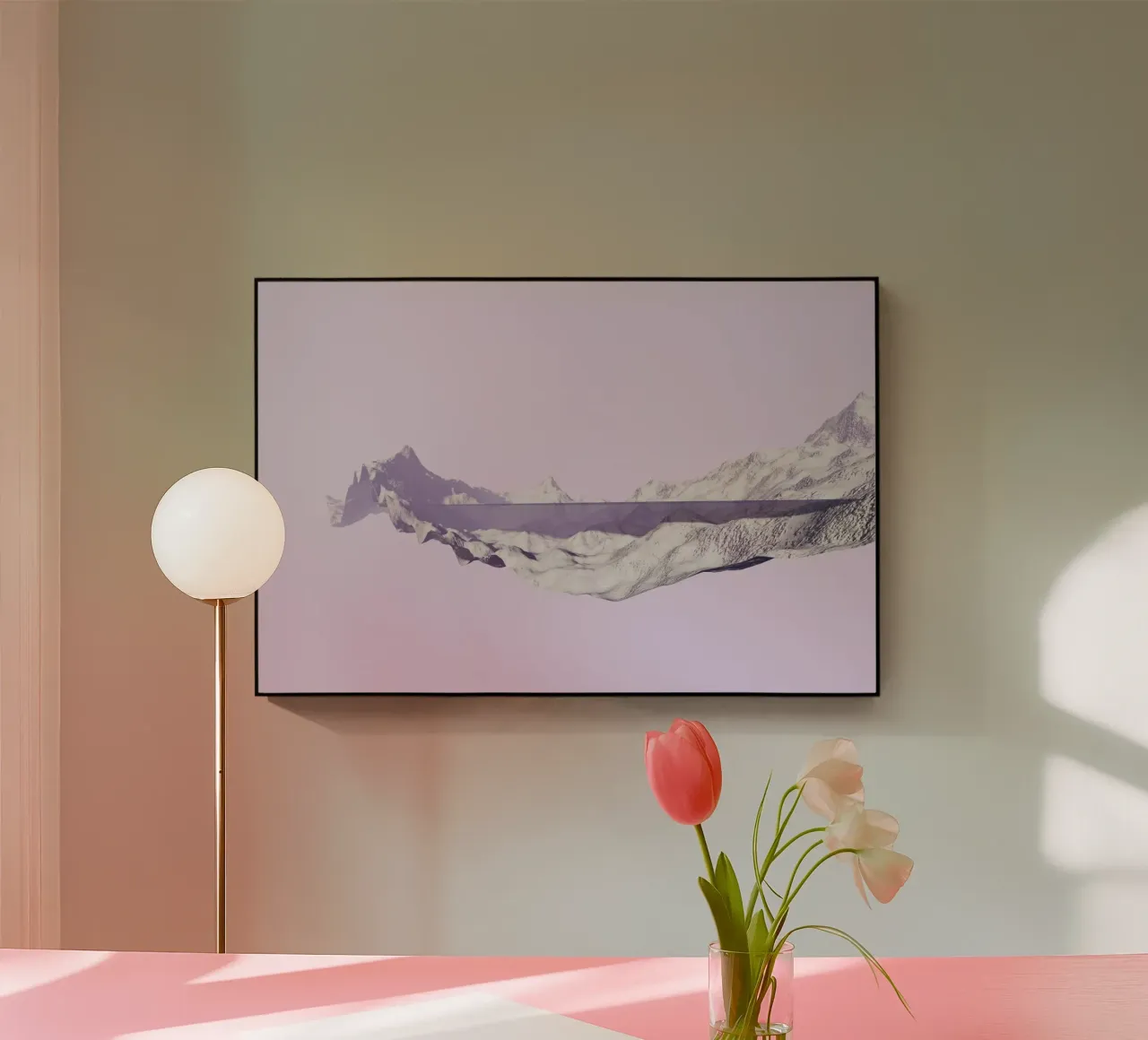 Mountains 2 plexiglass da Julian Wolkenstein