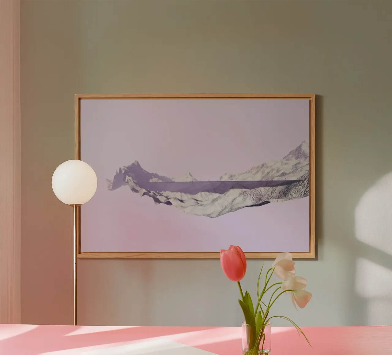 Mountains 2 pannello forex da Julian Wolkenstein