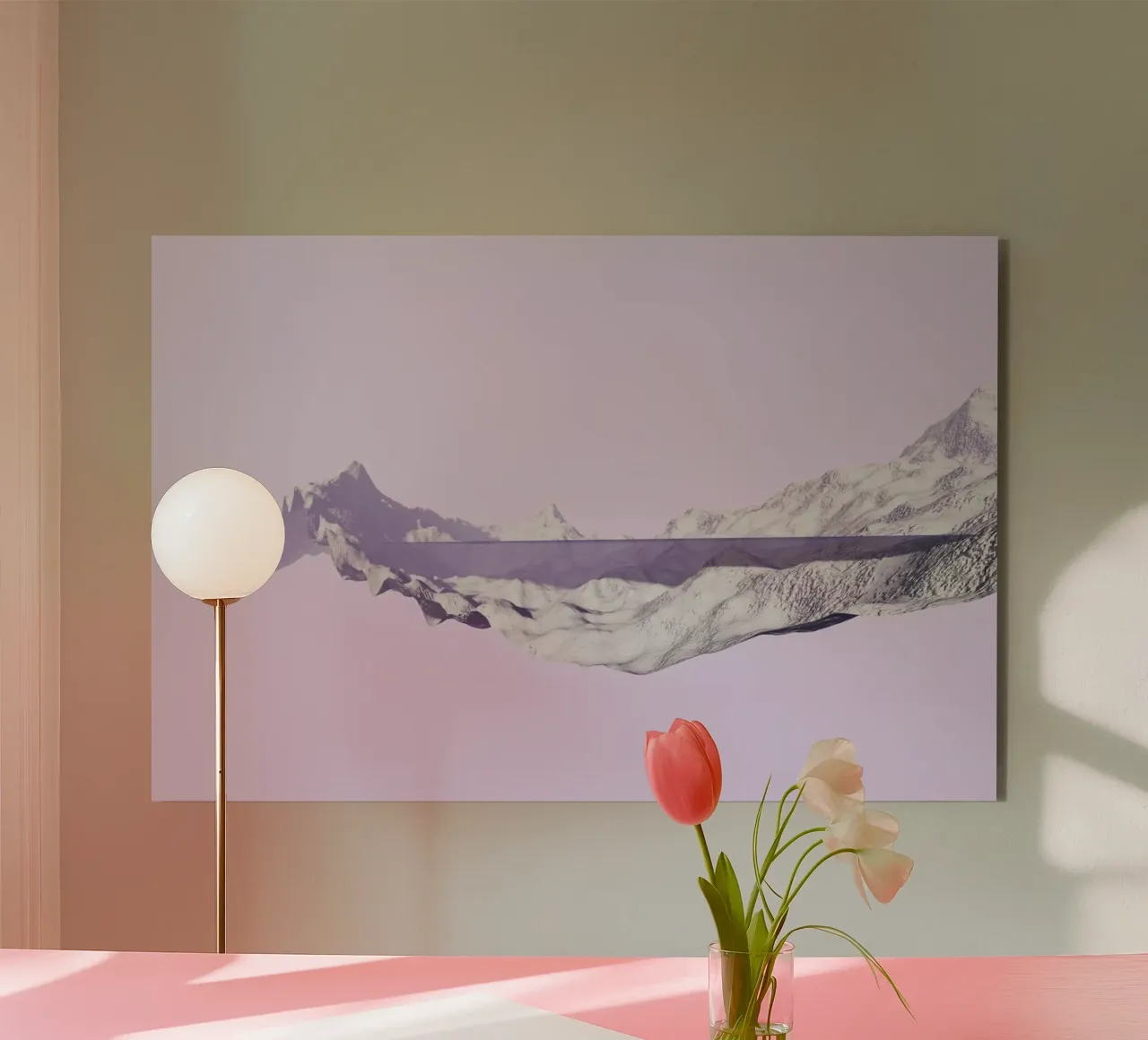 Mountains 2 pannello forex da Julian Wolkenstein