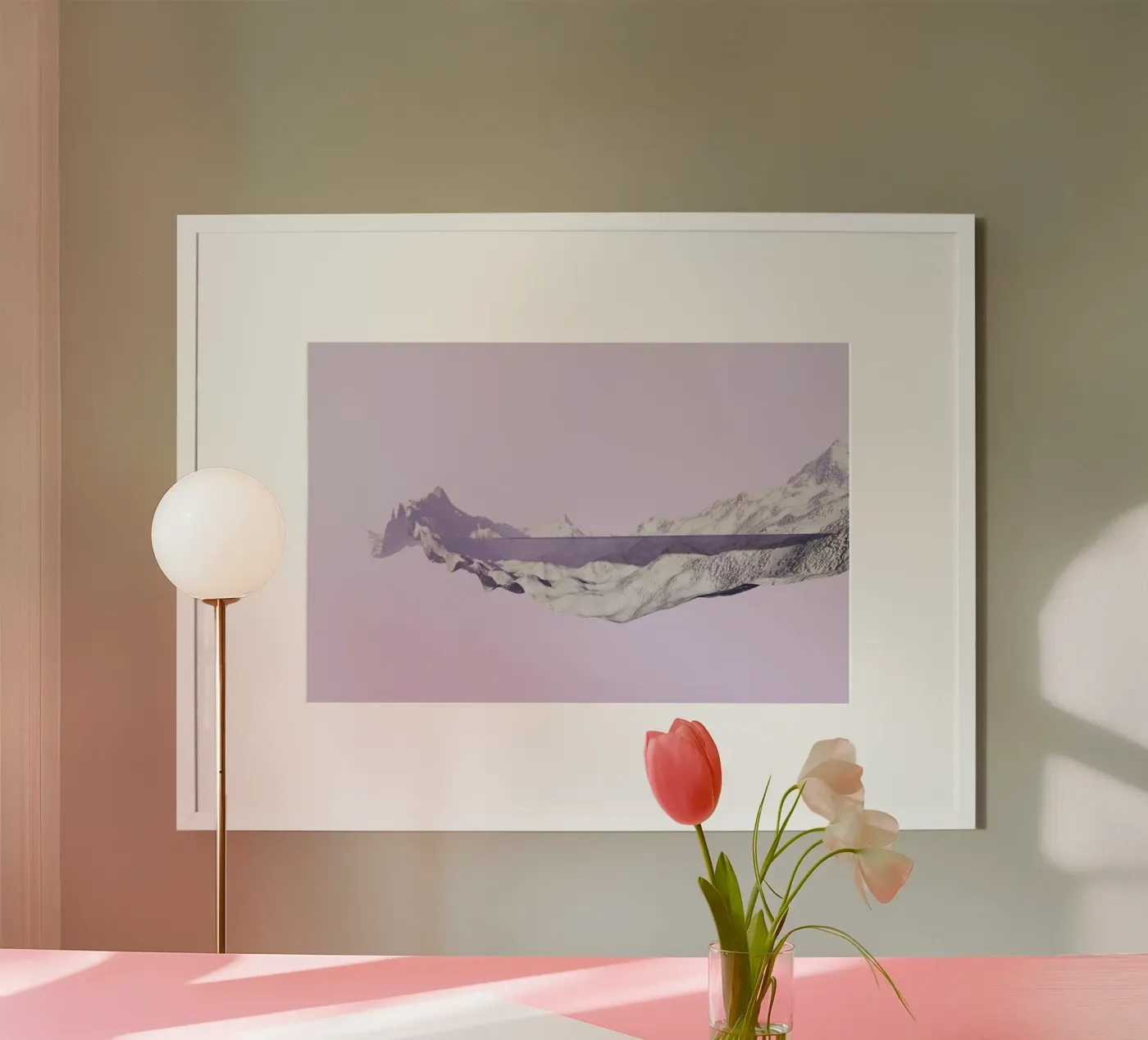 Mountains 2 poster da Julian Wolkenstein