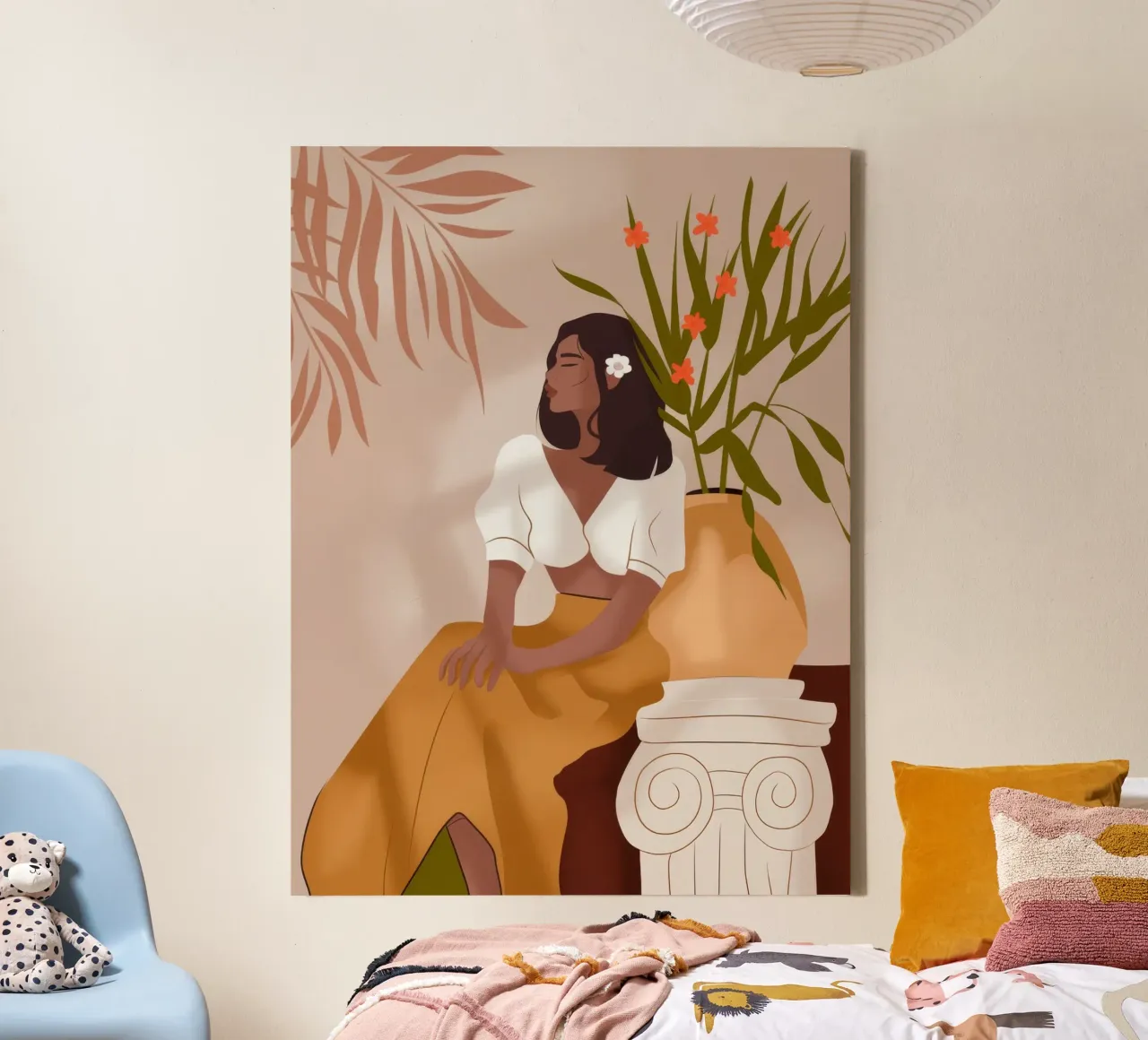 Portamento aggraziato tela da Artie Shifa