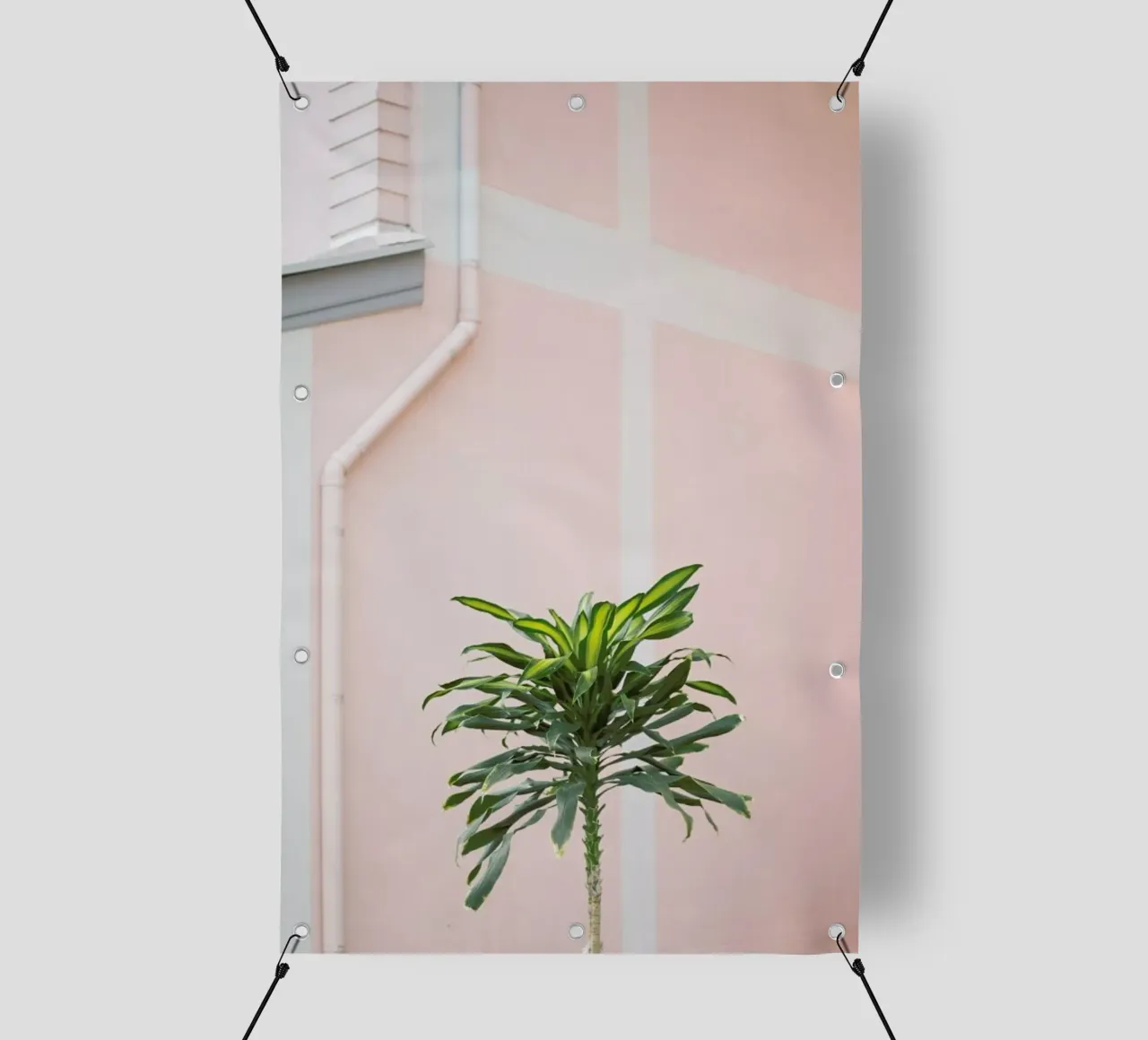 Pastel Palms telo in pvc da Charlotte Curd