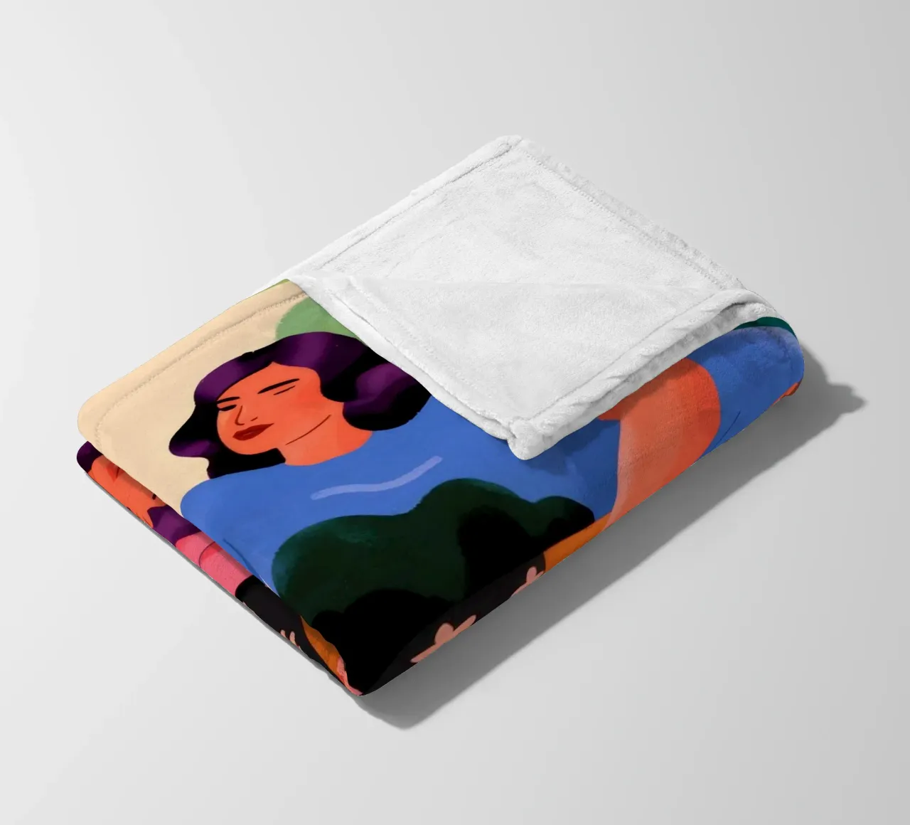 Insieme Fuzzy coperta in pile da Artie Shifa