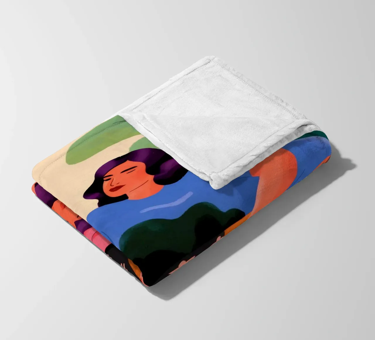 Insieme Fuzzy coperta in pile da Artie Shifa