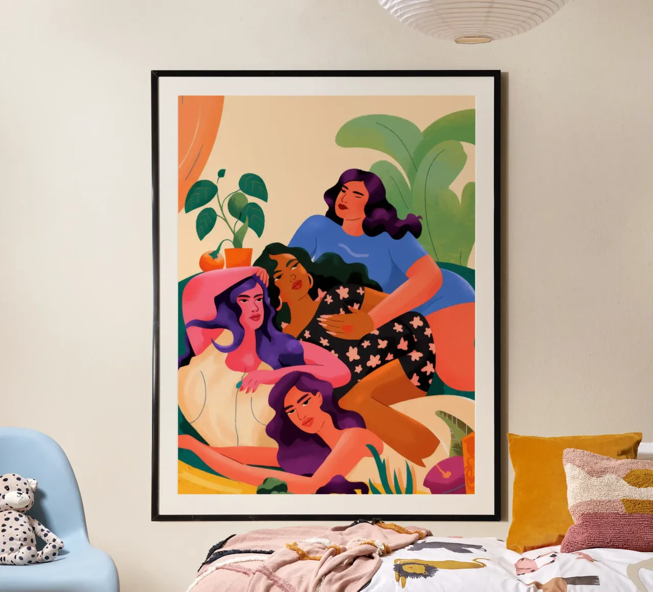 La solidarité Fuzzy poster de Artie Shifa