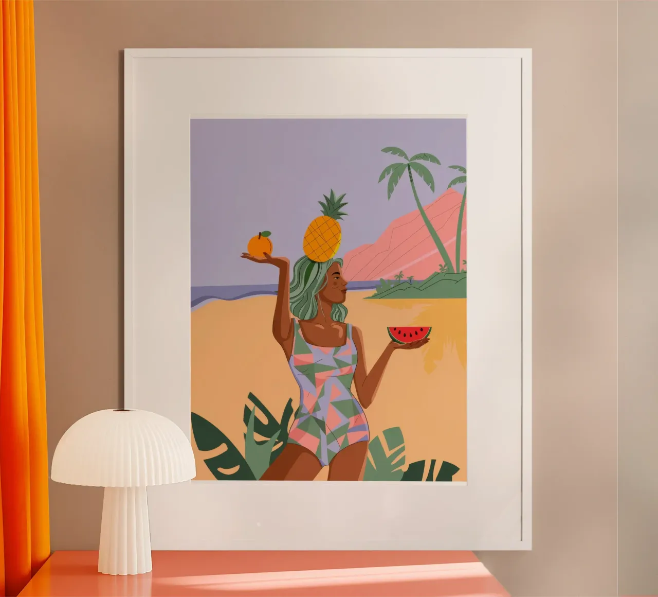 Capriccio tropicale carta hahnemühle da Artie Shifa