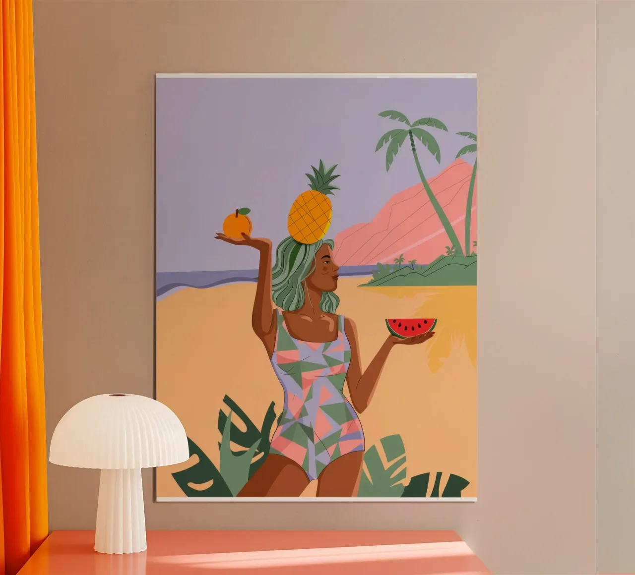 Capriccio tropicale carta hahnemühle da Artie Shifa