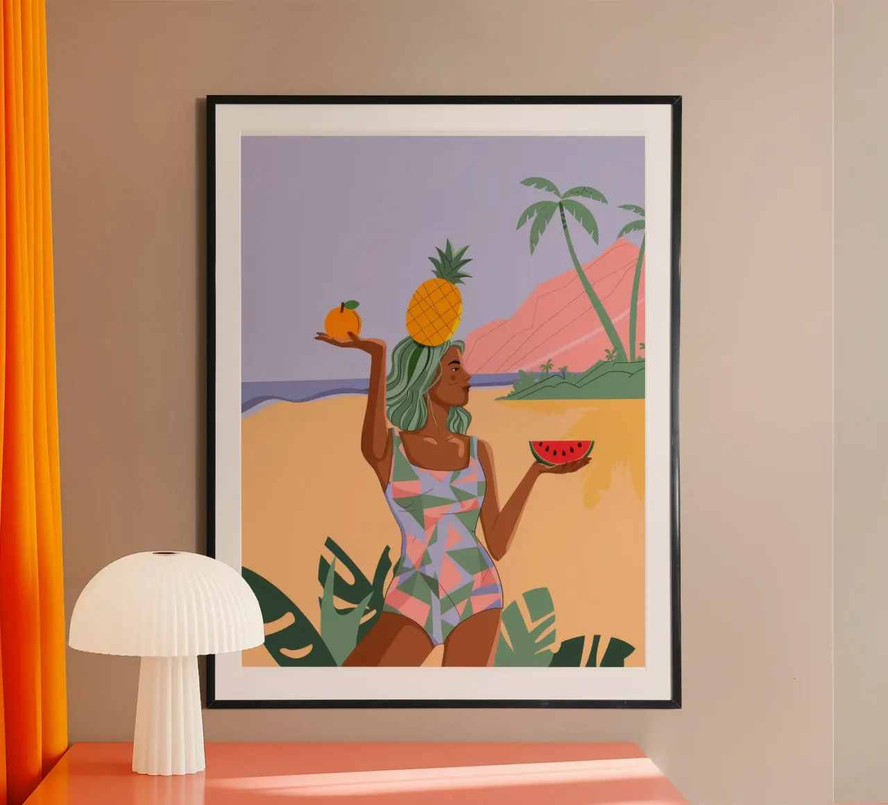 Capriccio tropicale carta hahnemühle da Artie Shifa