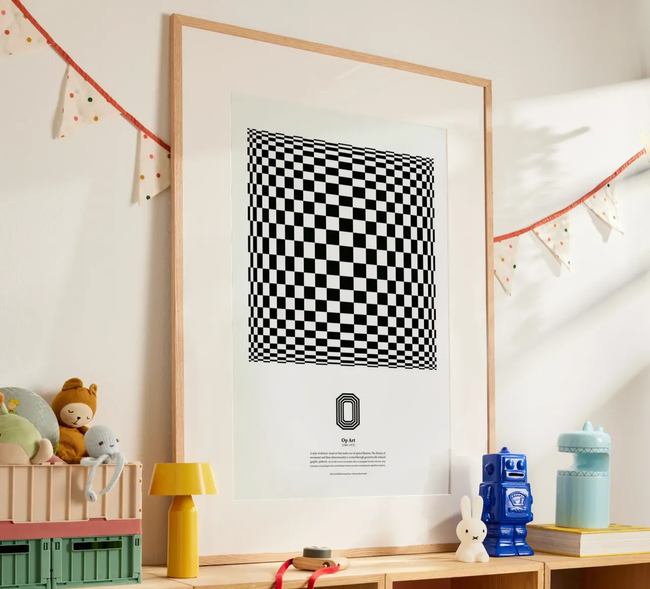 O - Op Art poster da The True Type