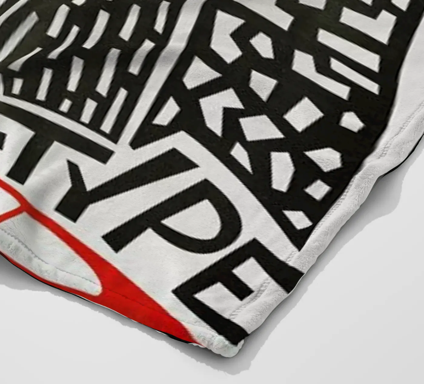 E Type fleece blanket by Fox & Velvet