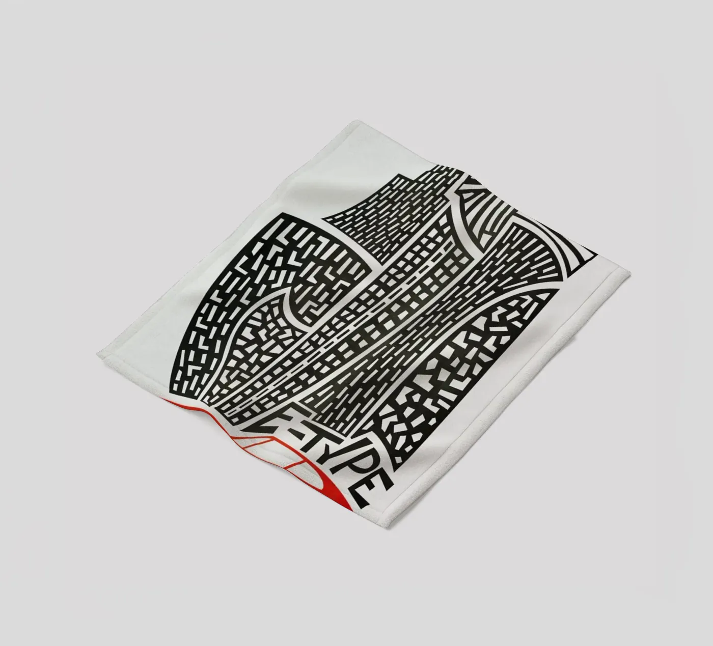E Type fleece blanket by Fox & Velvet