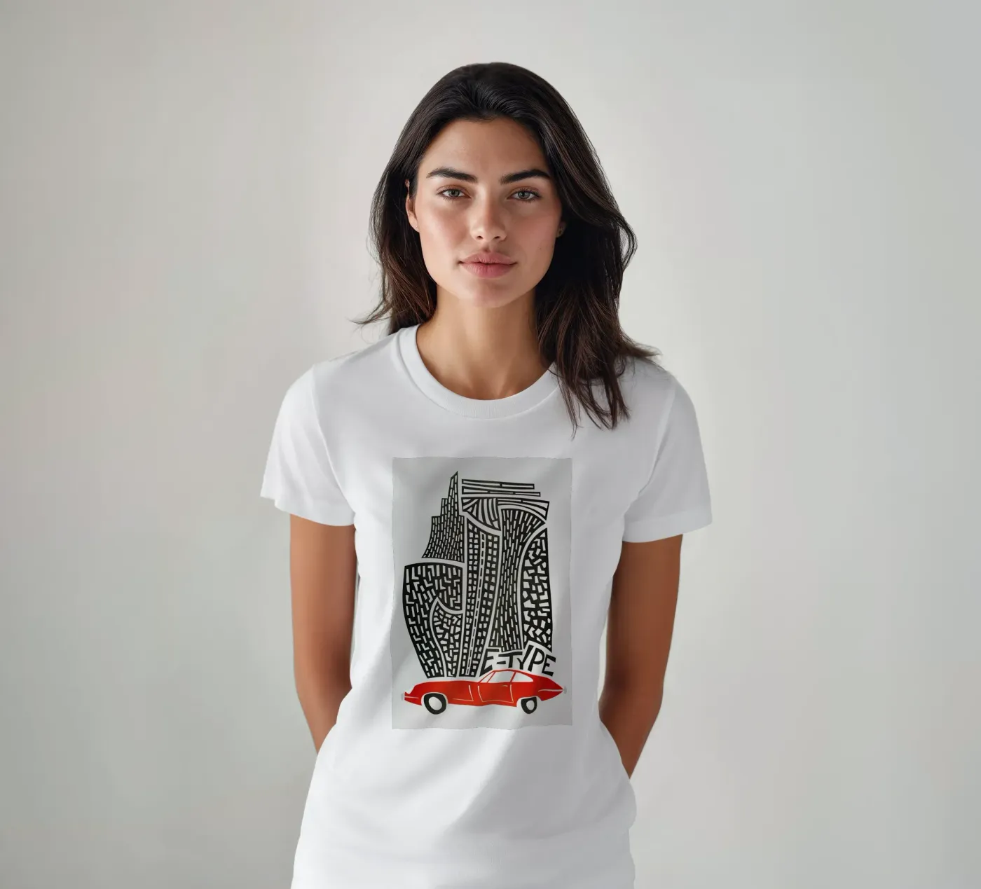 E Type t-shirt da Fox & Velvet