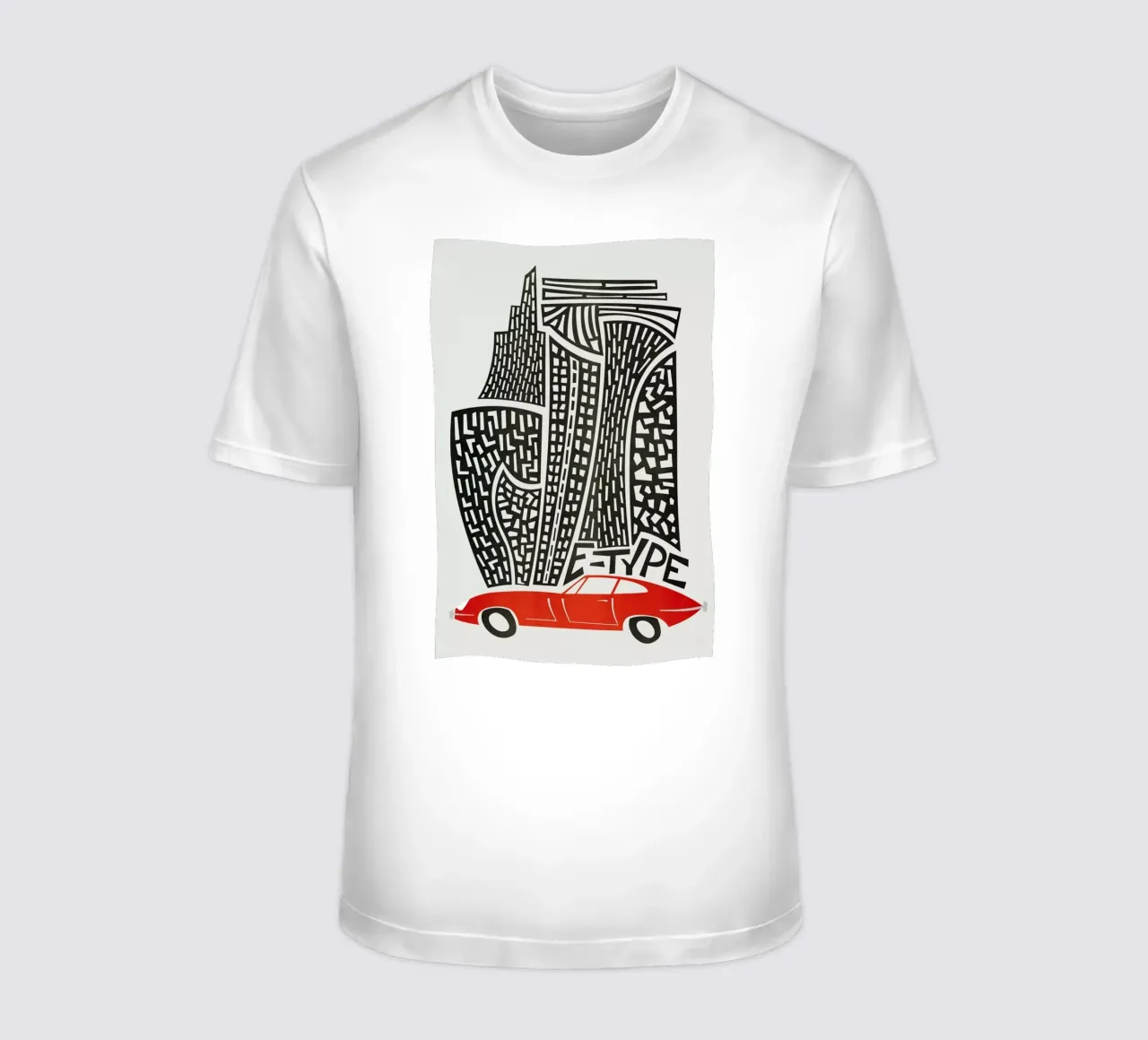 E Type t-shirt da Fox & Velvet
