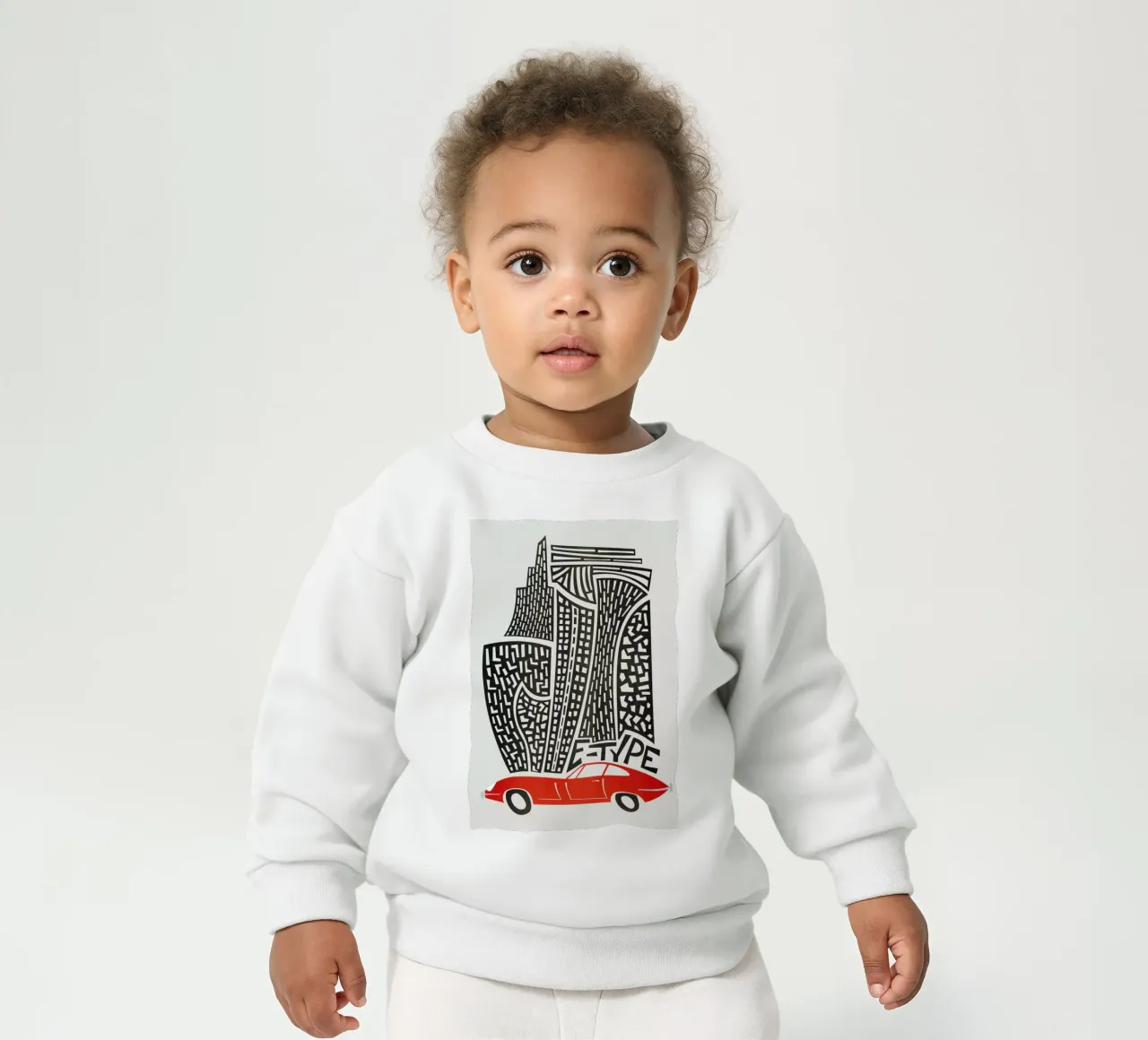 E Type felpa neonato da Fox & Velvet