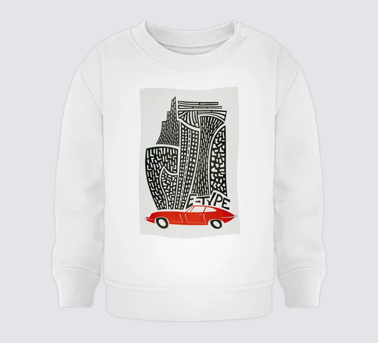 E Type felpa neonato da Fox & Velvet