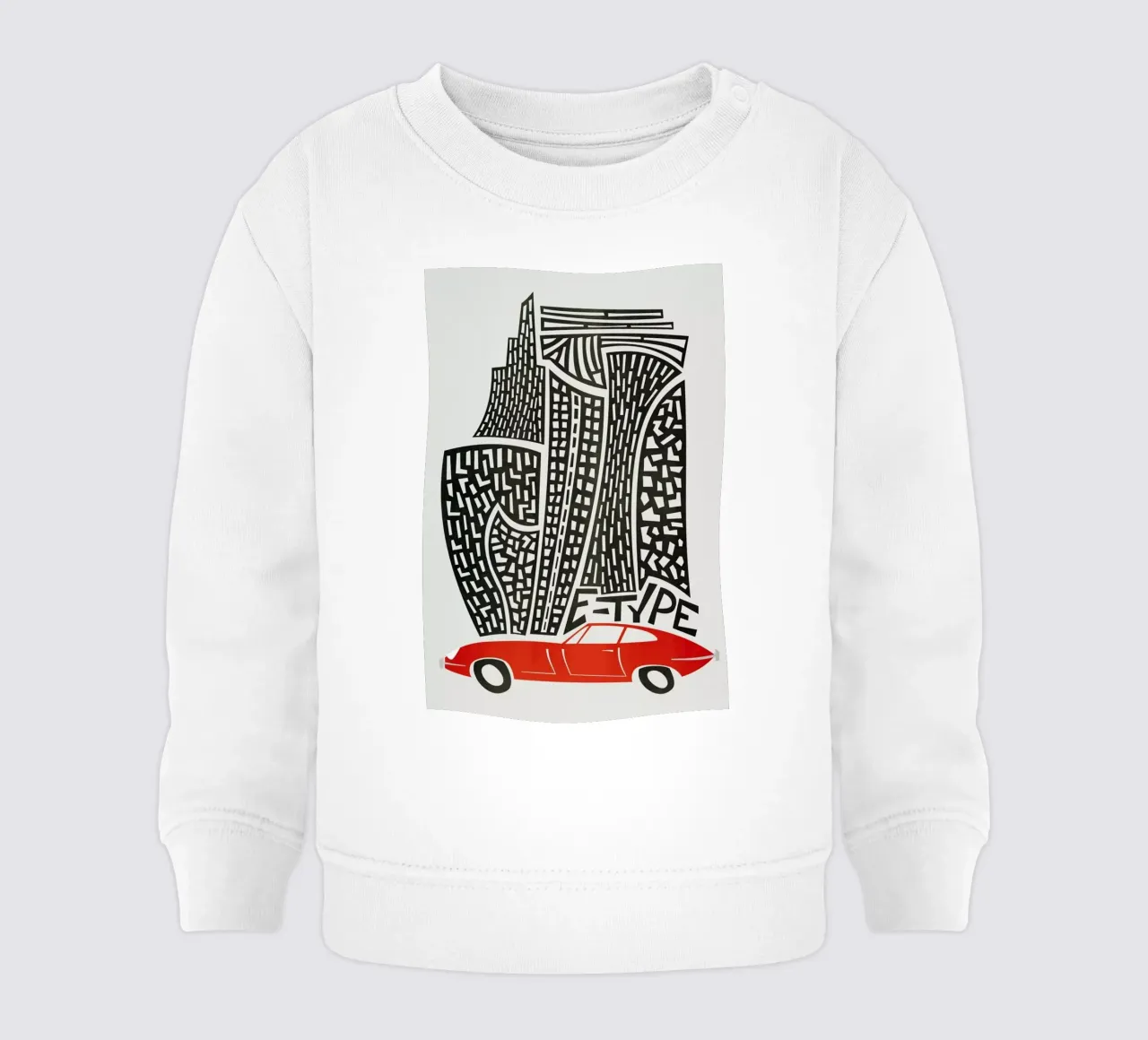 E Type felpa neonato da Fox & Velvet