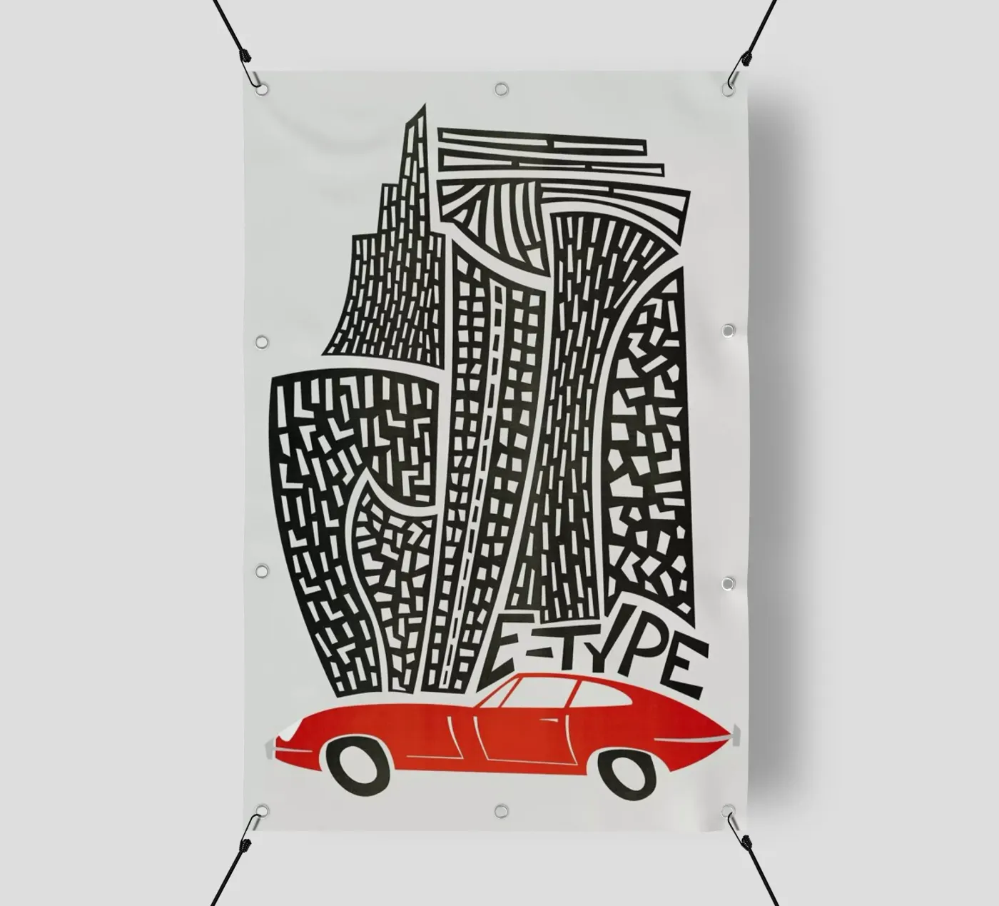 E Type pvc cover by Fox & Velvet