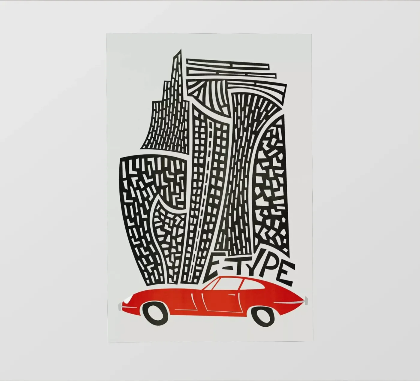E Type pvc cover by Fox & Velvet