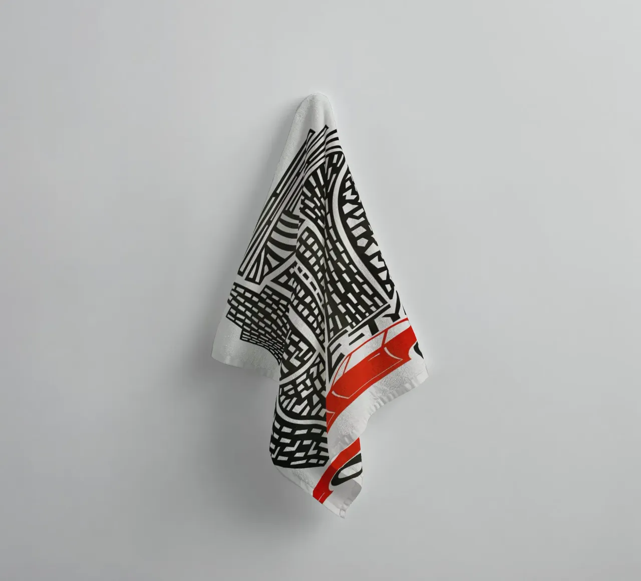 E Type badhanddoek van Fox & Velvet