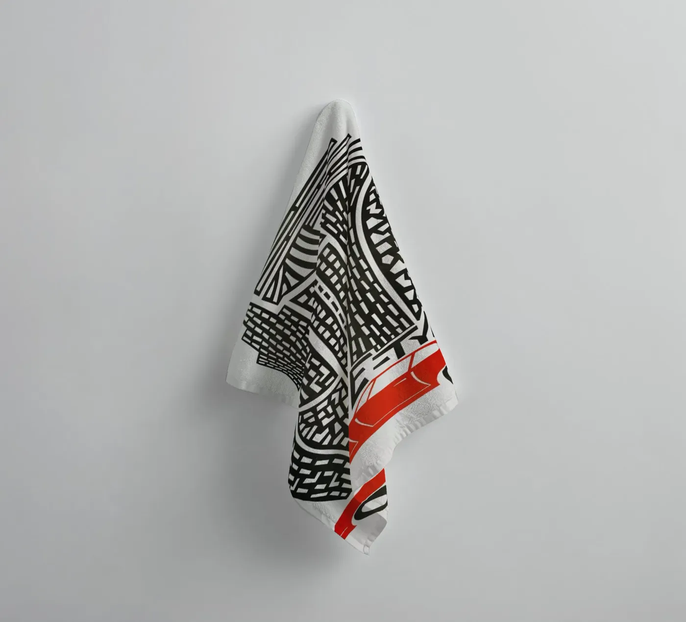 E Type asciugamano da bagno da Fox & Velvet