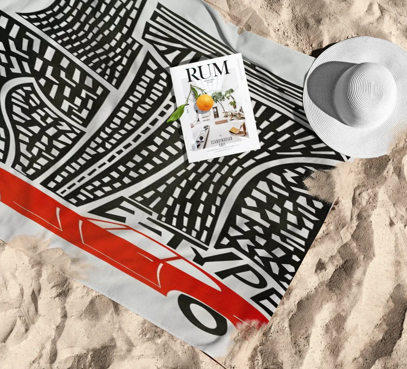 E Type telo mare da Fox & Velvet