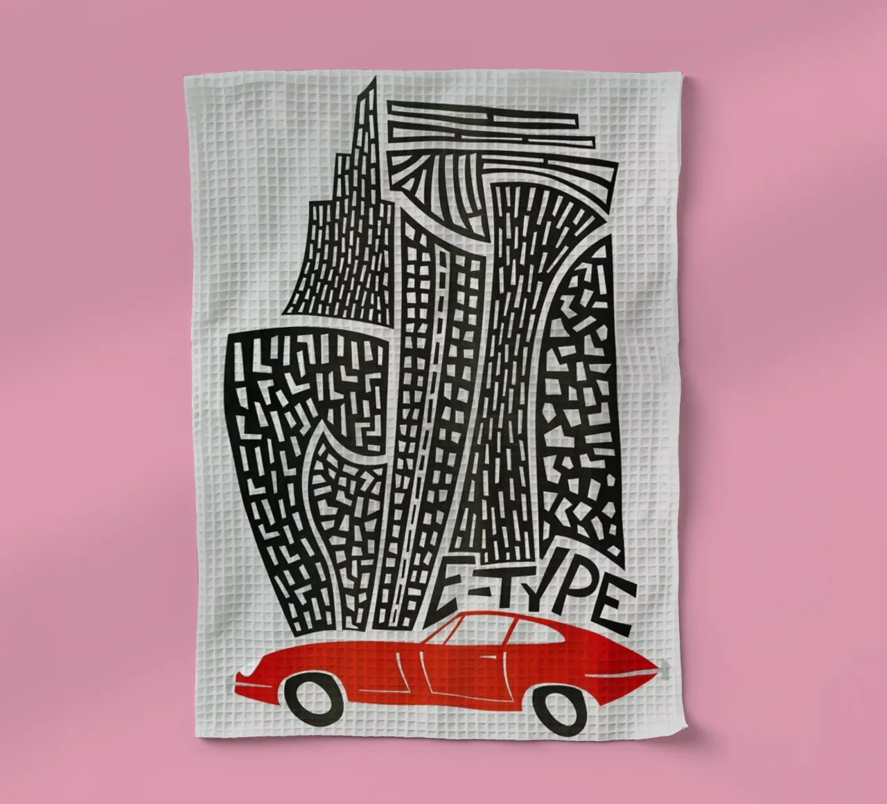 E Type canovaccio da cucina da Fox & Velvet