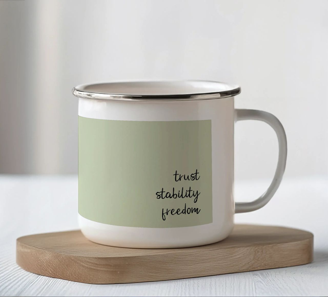 Harmony tazza in smalto da justanotherartside