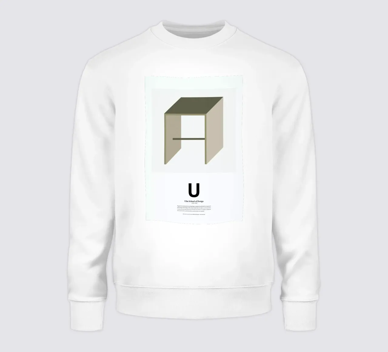 U - Ulm sweatshirt van The True Type