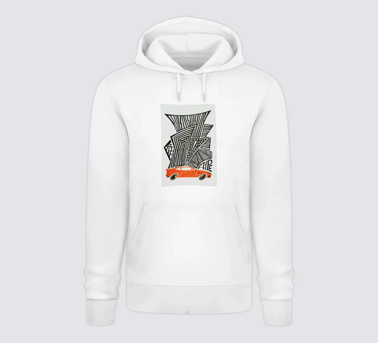 F Type felpa con cappuccio da Fox & Velvet