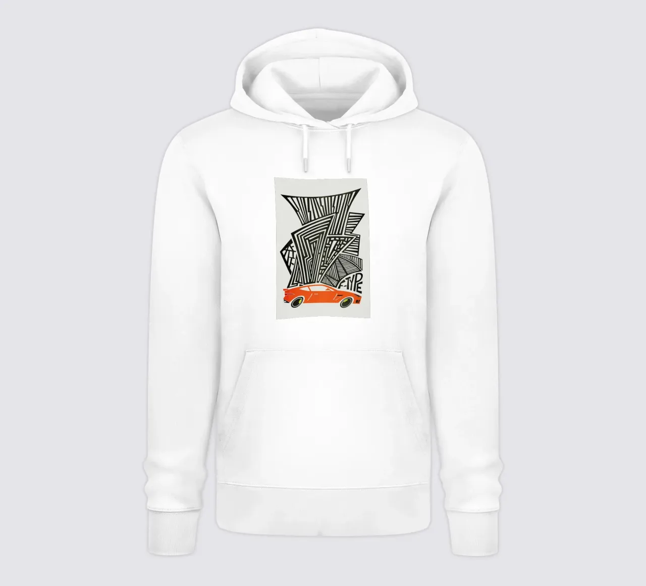 F Type felpa con cappuccio da Fox & Velvet
