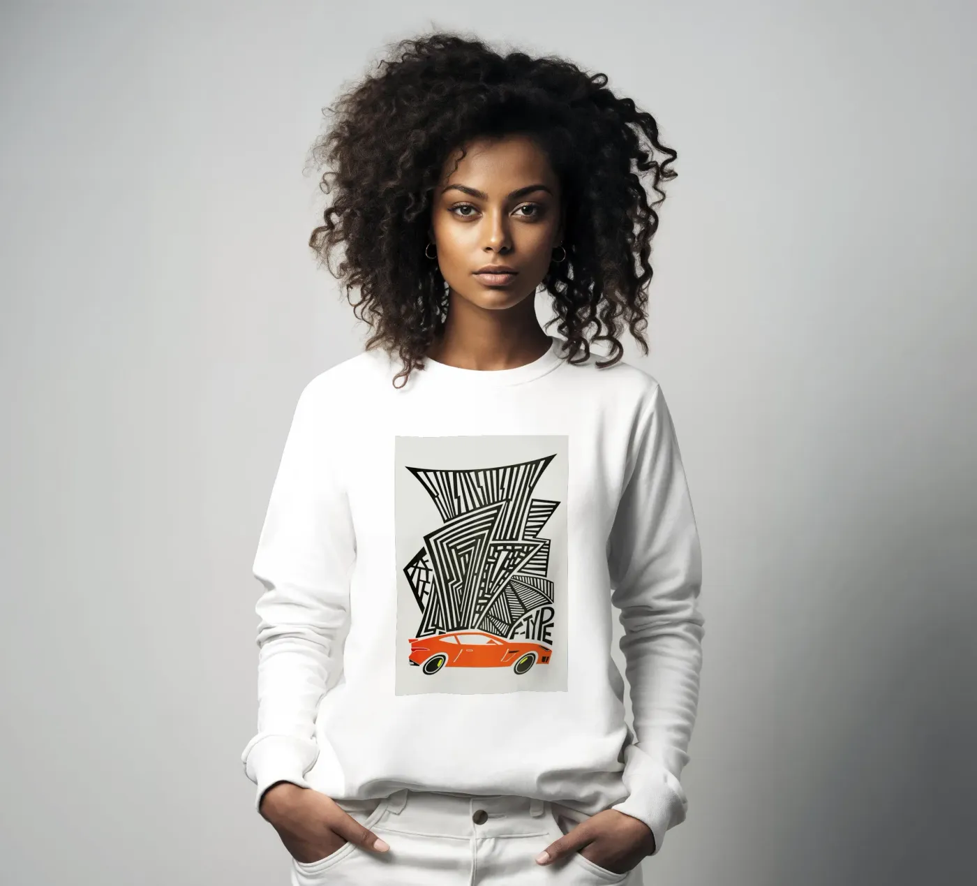 F Type sweatshirt by Fox & Velvet
