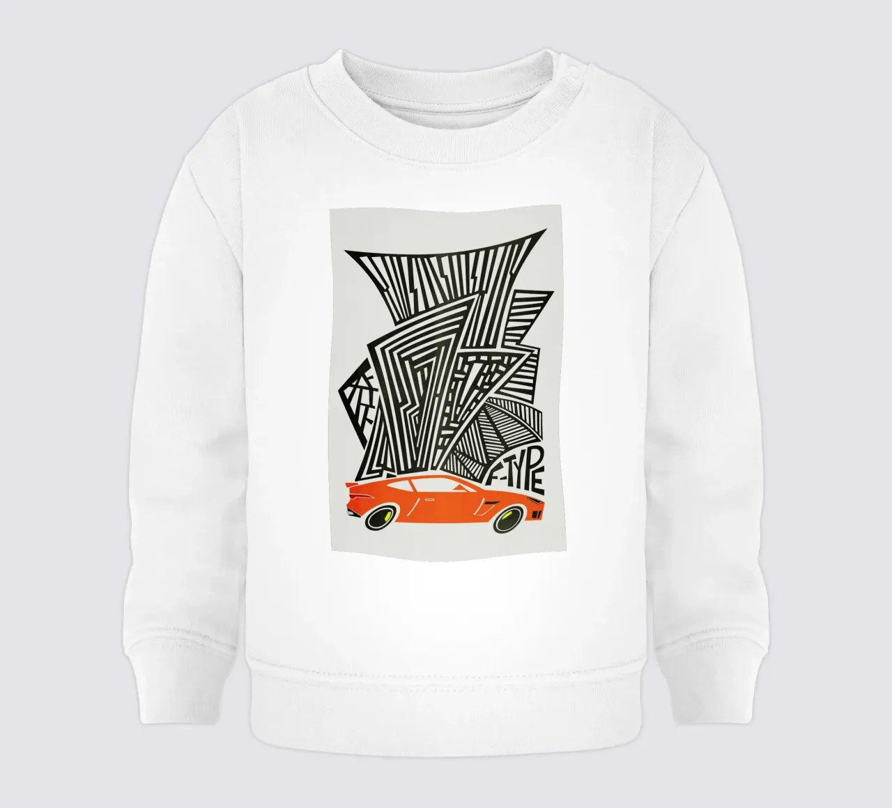 F Type felpa neonato da Fox & Velvet
