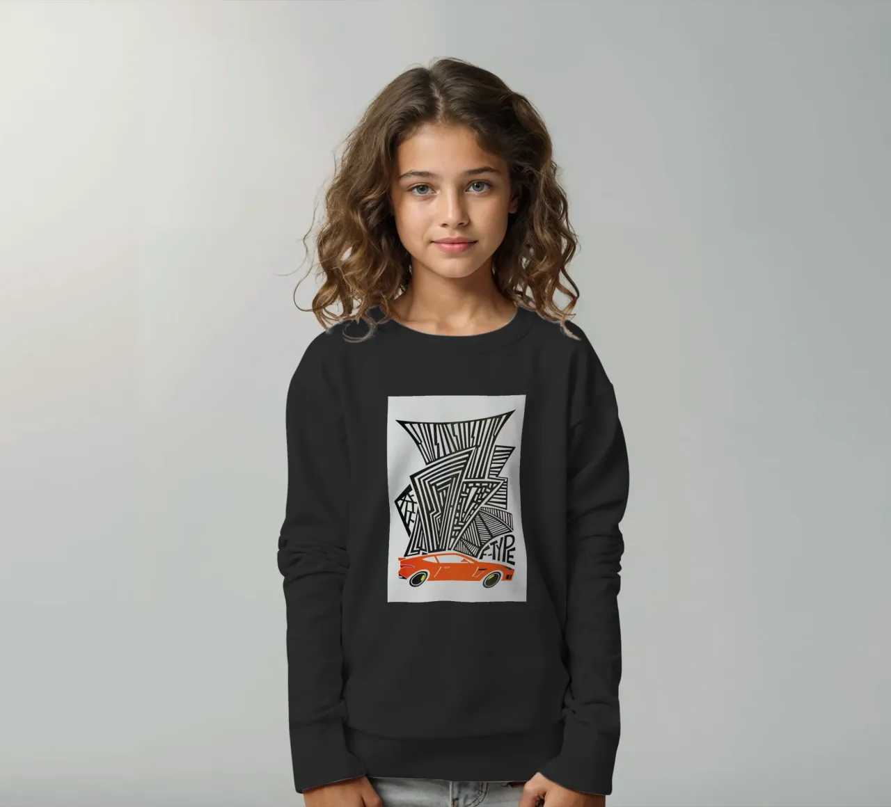 F Type felpa bambino da Fox & Velvet