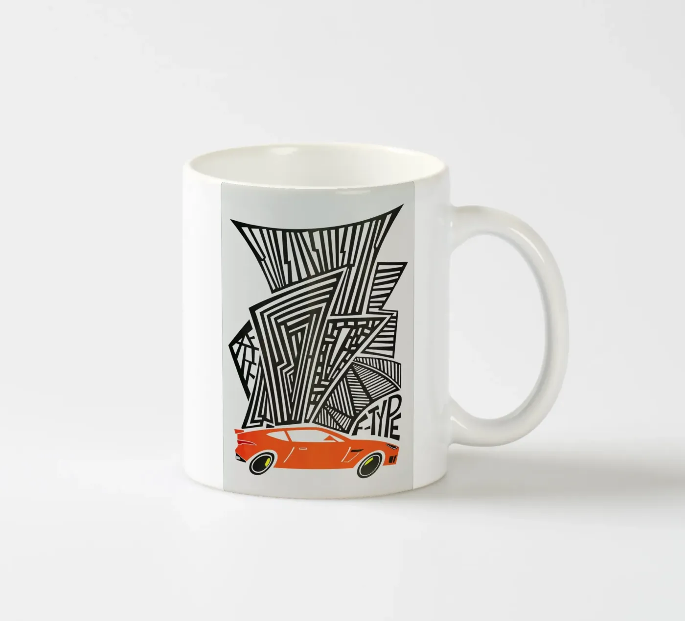 F Type keramische mok van Fox & Velvet