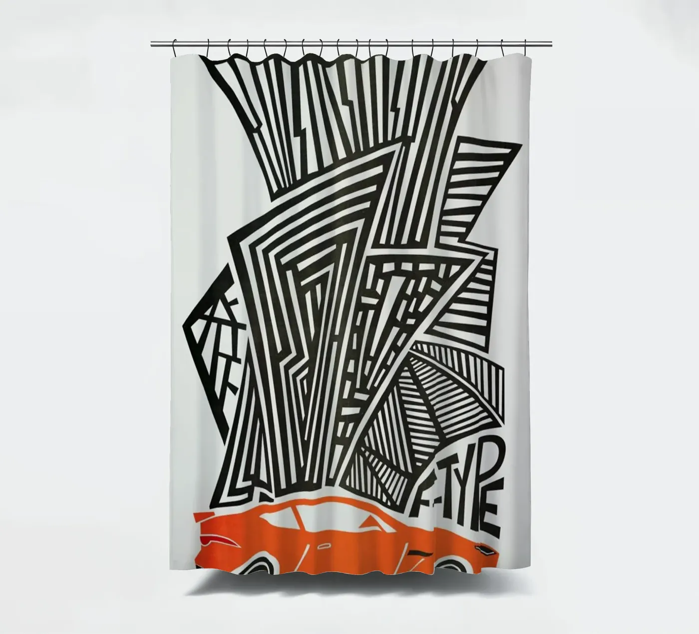 F Type douchegordijn van Fox & Velvet