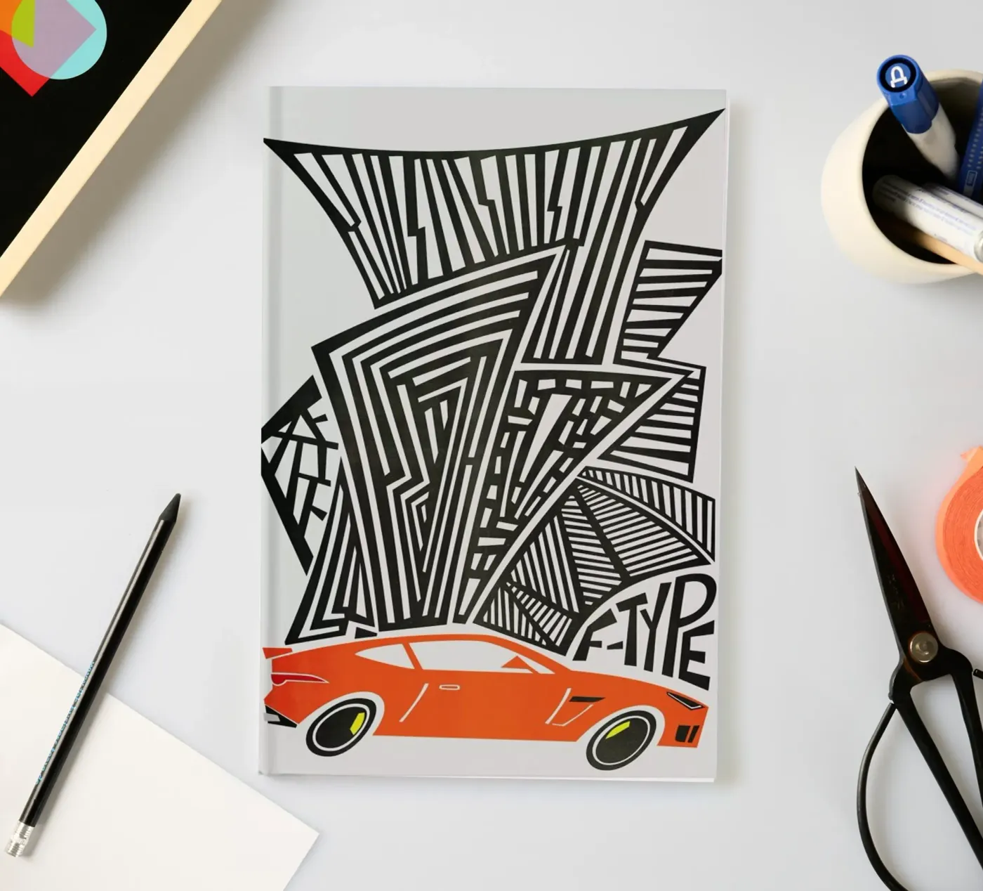 F Type notebook by Fox & Velvet