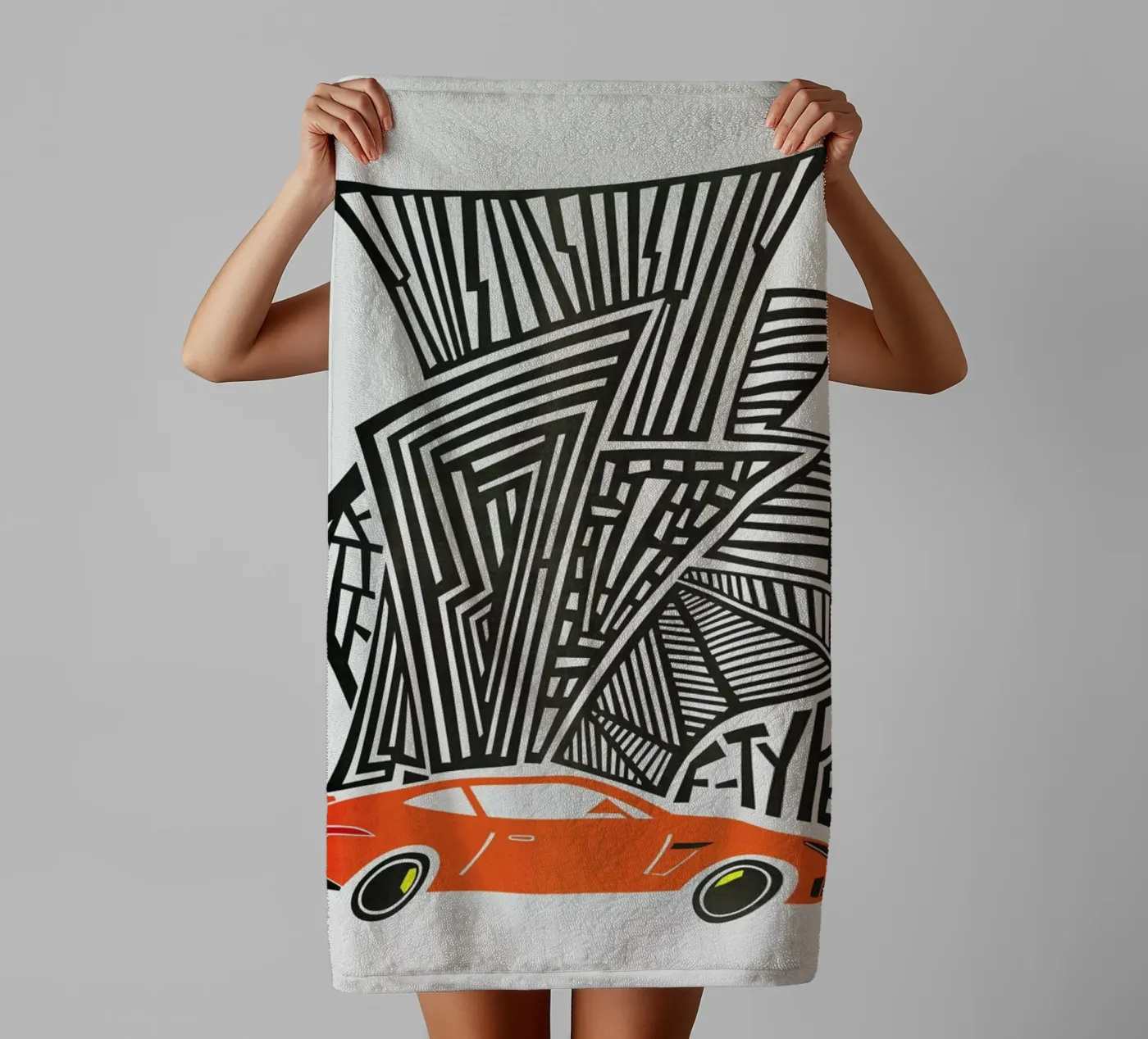 F Type badhanddoek van Fox & Velvet