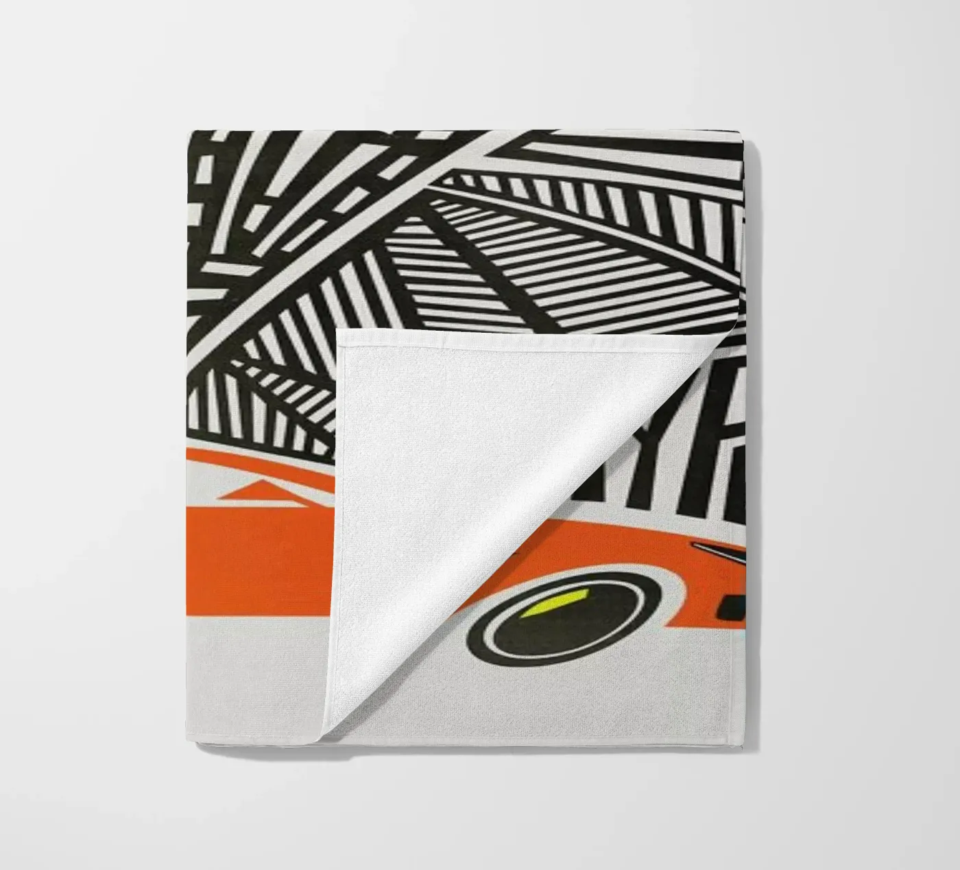 F Type beach towel by Fox & Velvet
