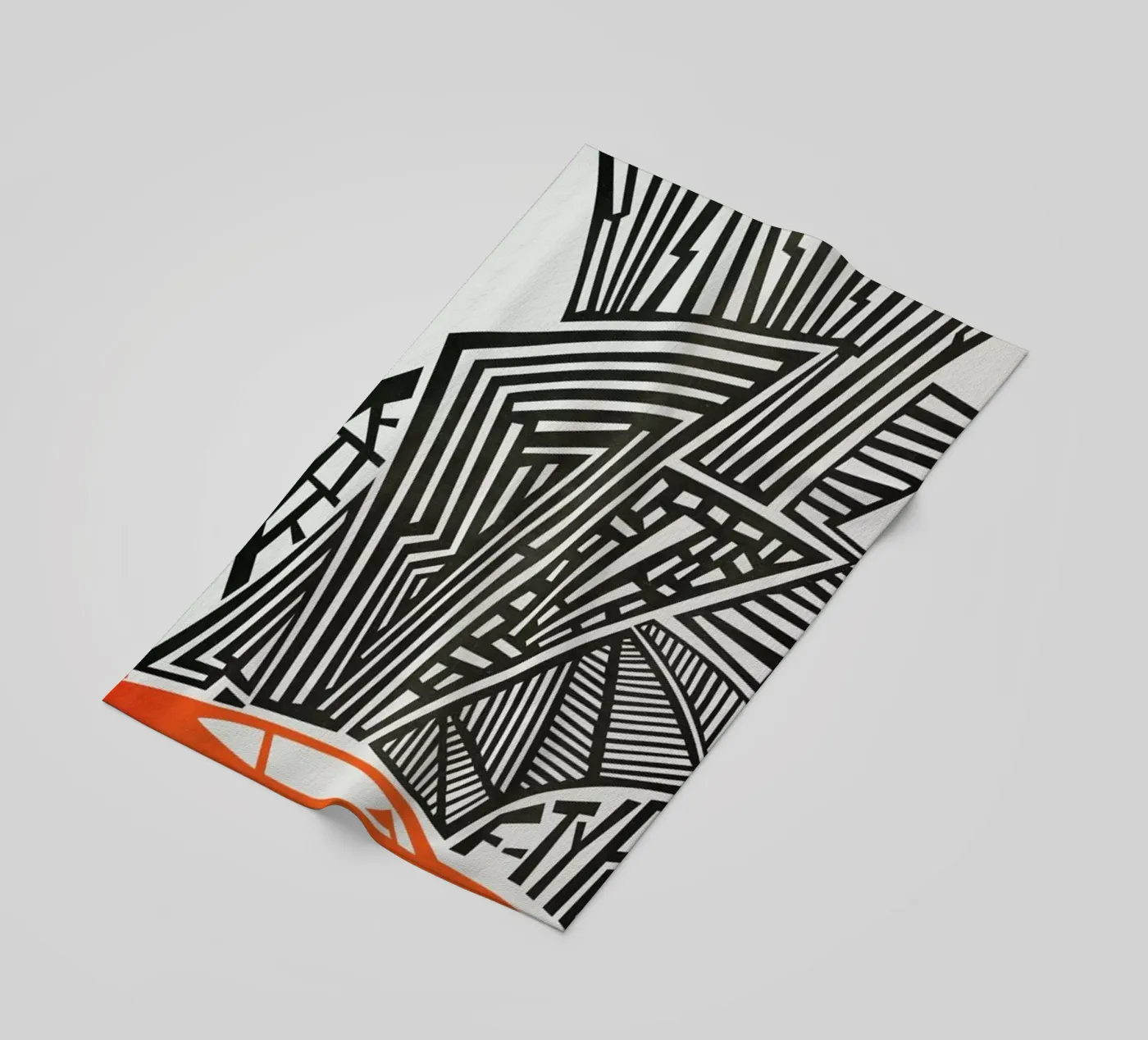 F Type beach towel by Fox & Velvet