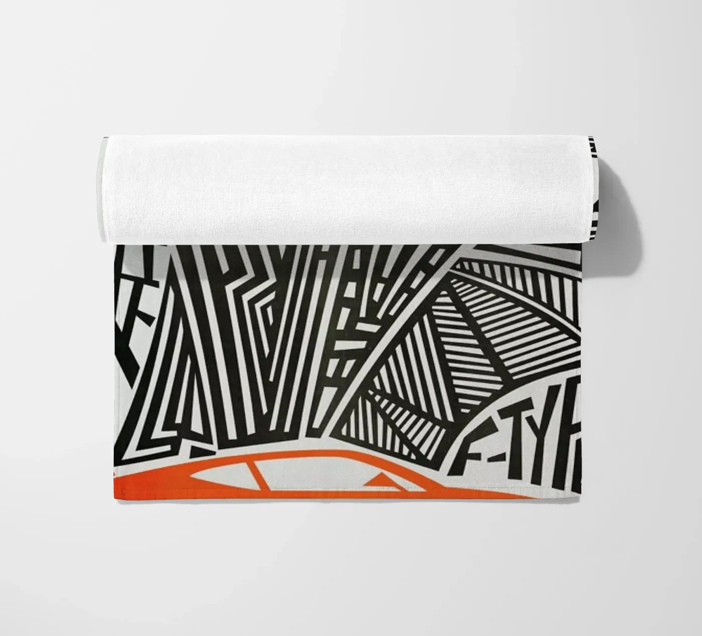 F Type beach towel by Fox & Velvet