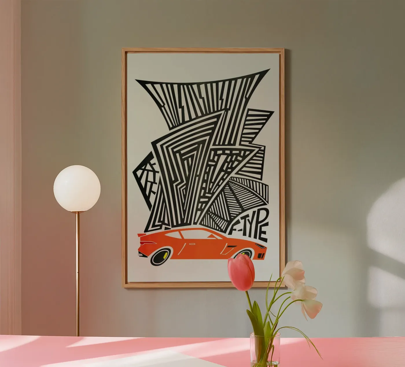 F Type pannello forex da Fox & Velvet