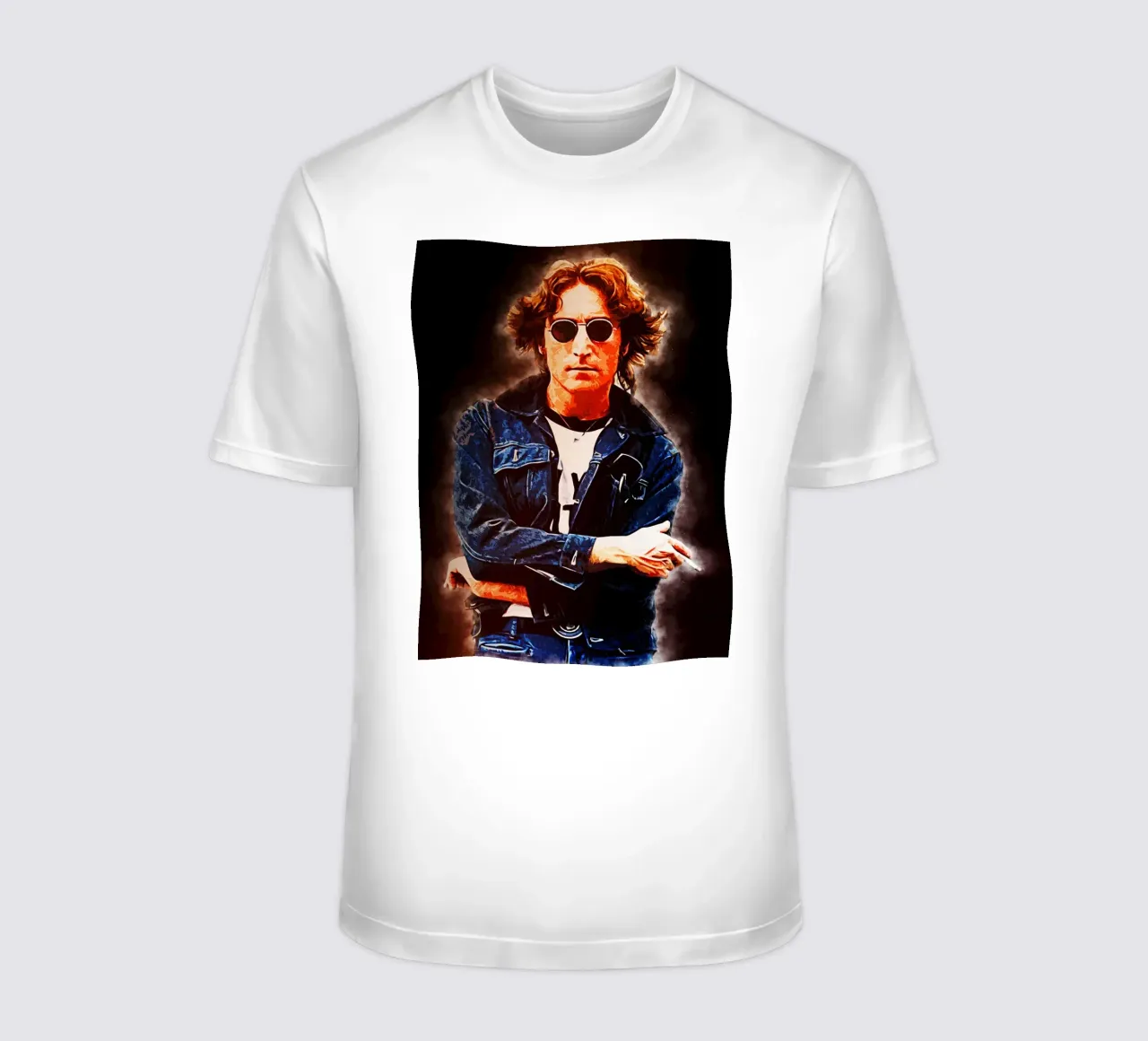Stil von John Lennon T-Shirt von neonartroom