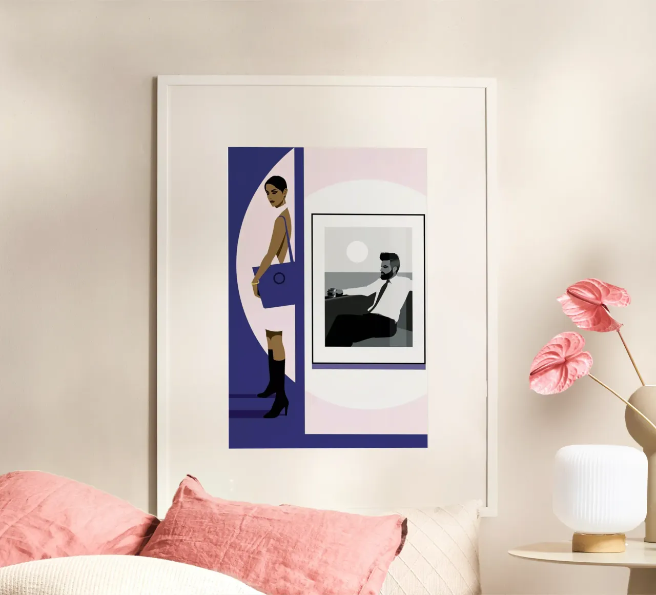 The Picture poster con telaio in plastica da Bo Lundberg