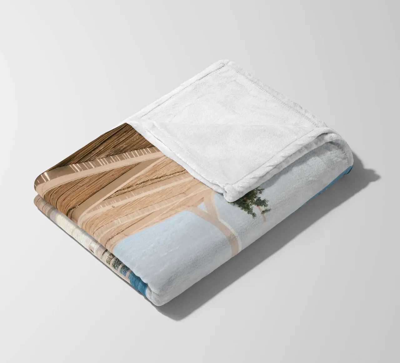 Seaside Serenity coperta in pile da FujiPrints
