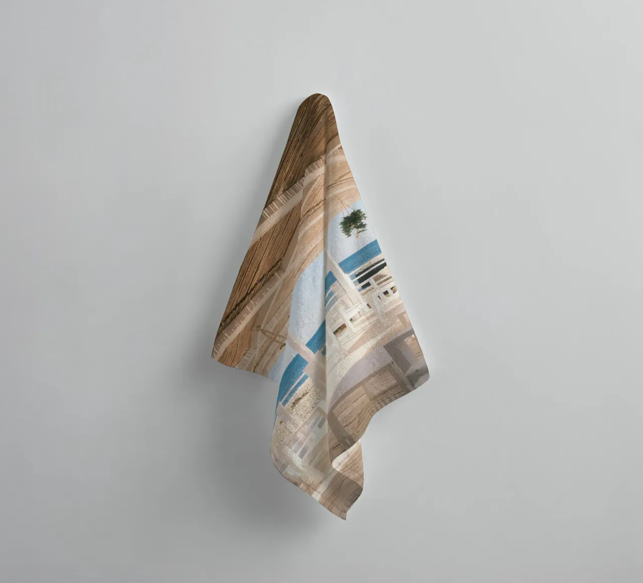Seaside Serenity asciugamano da bagno da FujiPrints