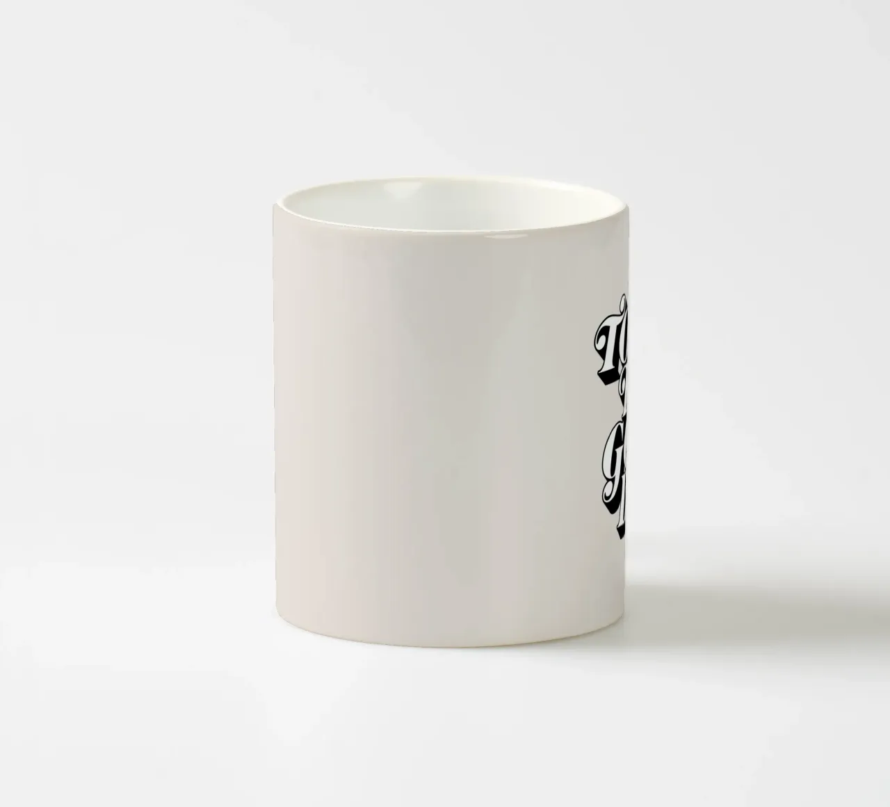 Today is a Good Day Typography Design ceramic mug by THE MOTIVATED TYPE