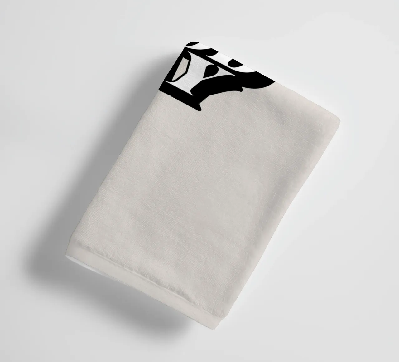 Today is a Good Day Typography Design towel by THE MOTIVATED TYPE