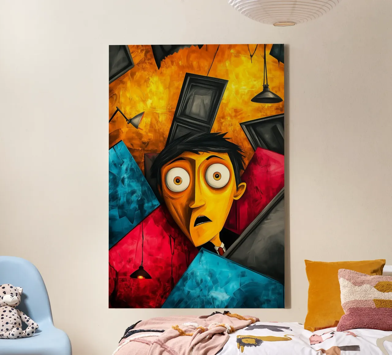Chaosfalle – Gefangen im Durcheinander Leinwand von melipo-art